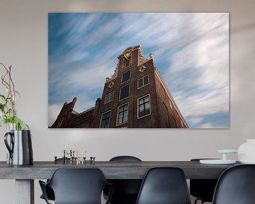 Long exposure van pakhuis in Dordrecht van Thomas Poots