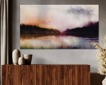 Abstract: The Lake by Plus Passie