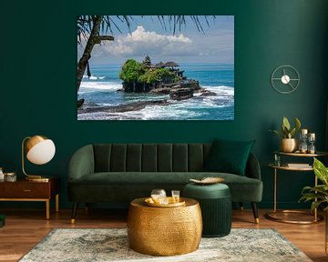 De watertempel "Pura Tanah Lot" op Bali van David Esser