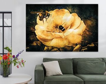 Visiteurs pour la fleur de mûrier