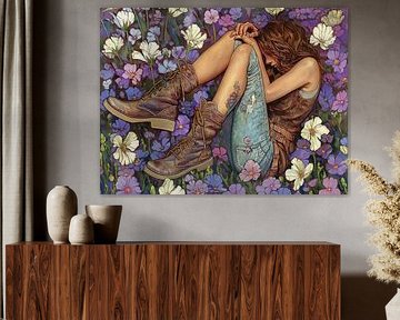 Flower Power women by Egon Zitter