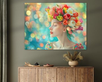 Flower Power Women by Egon Zitter