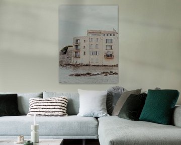 At the Waterfront | Travel Photography Art Print in the City of Saint Tropez | Cote d’Azur, South of France van ByMinouque