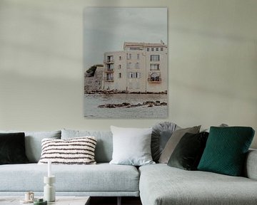 Am Wasser | Reisefotografie Kunstdruck in der Stadt Saint Tropez | Cote d'Azur, Südfrankreich von ByMinouque