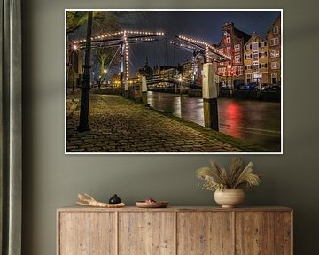 Dordrecht by night by Rob Bos