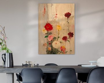 Moderne en abstracte bloemen van Studio Allee