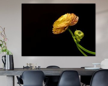 Eenzame Bloem van Rita Tielemans Kunst