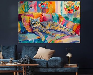 Luie kat van ARTemberaubend