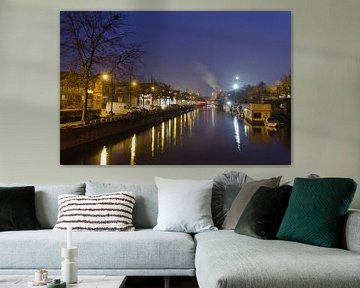 Boon overlooks Aalst and the river Dender by Jurgen Steenhaut