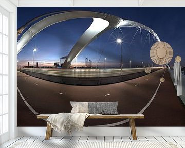 Panorama Brug De Oversteek, Nijmegen
