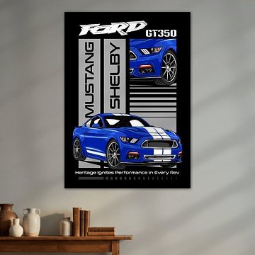 2015 Ford Mustang Shelby GT350 Muscle Car