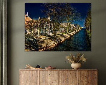het Friese dorpje Olde Leije