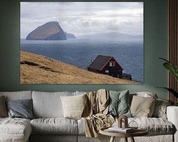 Huis met uitzicht op de Noord-Atlantische Oceaan van Thomas Heins