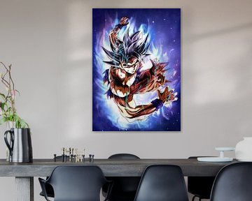 Ultra Instinct Goku Dragonball van Inspire Art