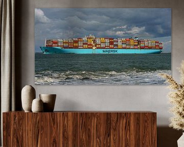 Containerschip Mathilde Maersk. van Jaap van den Berg