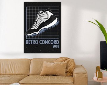 Air Jordan 11 Retro Concord Sneaker van Adam Khabibi