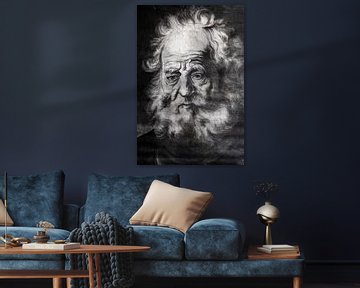 Oude man, Rembrandt van KUNSTBLOC | Anca Blok