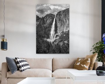 Majestueuze watervallen - Yosemite National Park van Joseph S Giacalone Photography