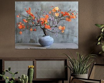 ikebana japanse bloemsierkunst van Egon Zitter