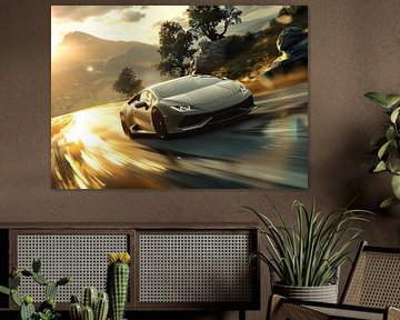 Lamborghini Auto van FotoKonzepte