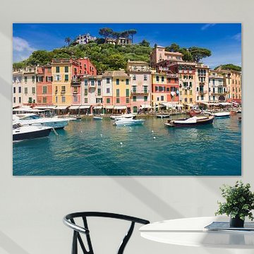 Le port coloré de Portofino en Italie