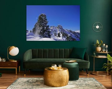 Winterwandeling in de Tuxer Alpen in Oostenrijk van Babetts Bildergalerie
