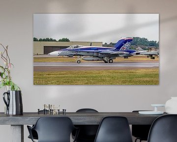 Royal Canadian Air Force CF-18 Hornet Solo Display 2018. van Jaap van den Berg