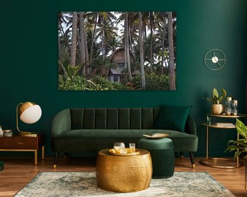 Heerlijk tropisch droomhuisje in het paradijs omringd door hoge palmbomen in hartje Bali van Marcus Photography
