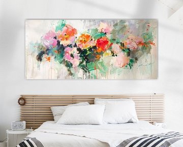 Bloemen Schilderij van De Mooiste Kunst