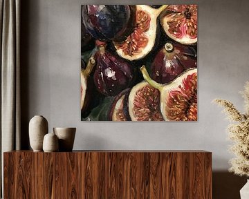 Schilderij Vijgen van Blikvanger Schilderijen