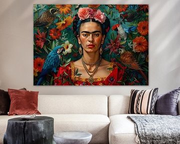 Frida Poster - Frida Kunstdruck von Niklas Maximilian