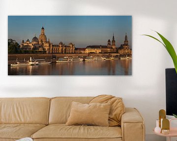 Dresden in the morning by Gunter Kirsch
