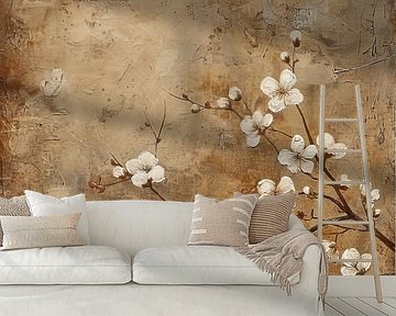 Blüten im chinesischen Stil