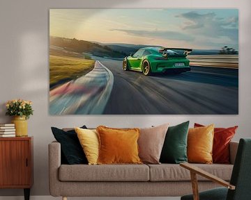 Porche 911 GT3 van PixelPrestige