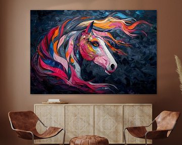 Kleurensymfonie van de Wind - Het Magische Paard van Eva Lee
