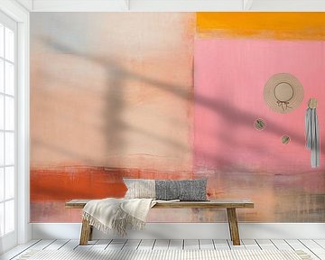 Pastel colours modern and abstract by Studio Allee