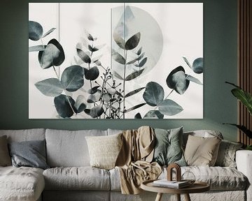Eucalyptus & Geometrie: Organische symmetrie van Poster Art Shop
