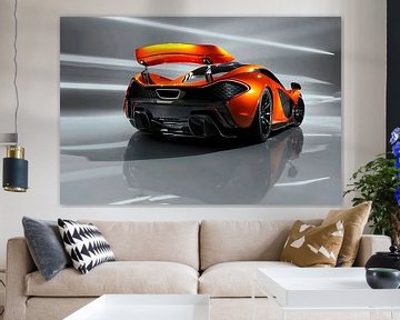 McLaren P1 van Art Indi