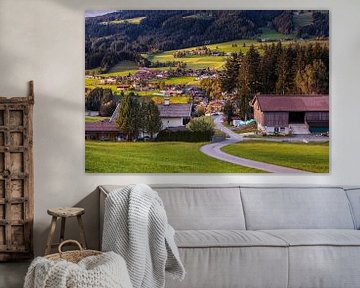 Fieberbrunn in Tirol (Oosenrijk) van Rob Boon