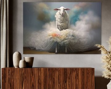 Fleecy clouds
