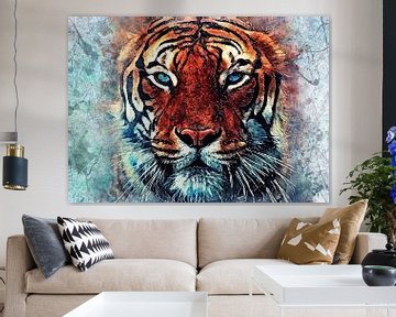Tijger dierenkunst #tijger van JBJart Justyna Jaszke