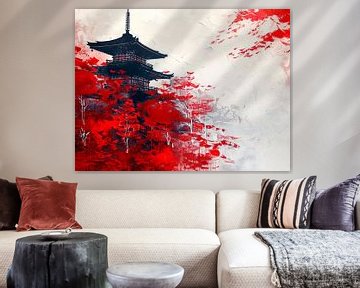Japanse pagode, olie van ColorWorldwide