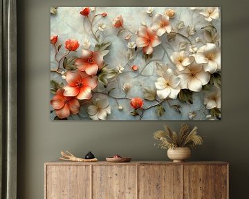 bloemen design versiering van Egon Zitter