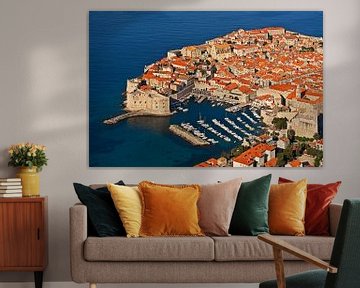 Dubrovnik, Kroatië van Gunter Kirsch
