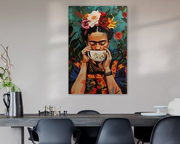 Frida's aromatische moment - gezellig portret met een bloemige noot van Felix Brönnimann