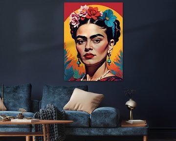 Frida Portret van 1xMerch