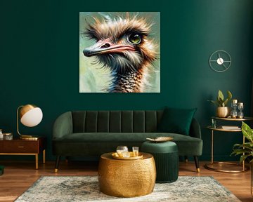 Struisvogel van Art Studio RNLD