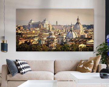 Rome in panorama by Sjoerd Mouissie