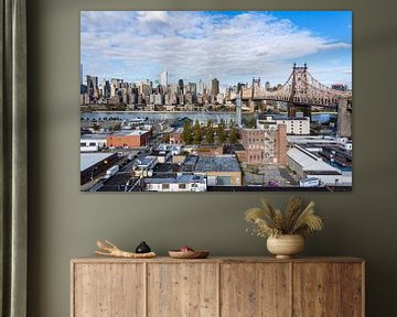 New York Manhattan with Queensboro bridge by Susan Hol