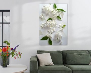 Jasmijnjuweel - Delicaat bloemenkunstwerk voor een aromatische inrichting van Felix Brönnimann